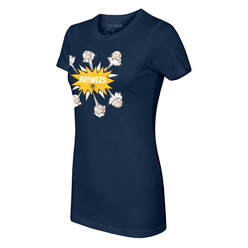 Milwaukee Brewers Tiny Turnip Women's Baseball Pow T-Shirt for sale