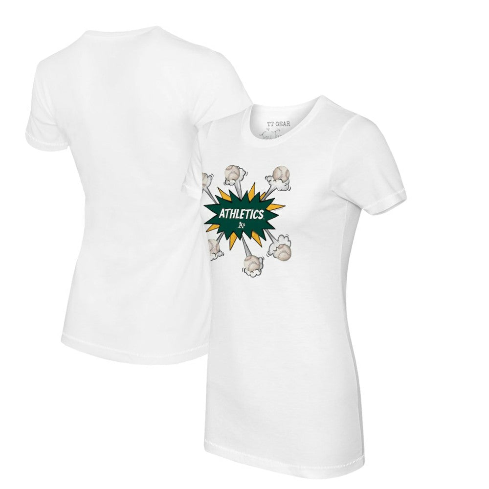 Athletics Tiny Turnip Women's Baseball Pow T-Shirt Lifestyle