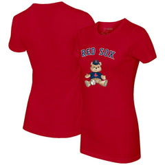 Boston Red Sox Tiny Turnip Women's Teddy Boy T-Shirt On Sale