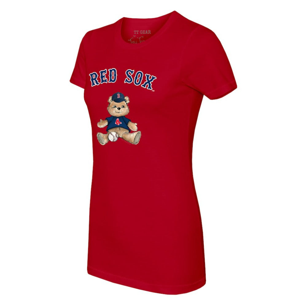 Boston Red Sox Tiny Turnip Women's Teddy Boy T-Shirt On Sale