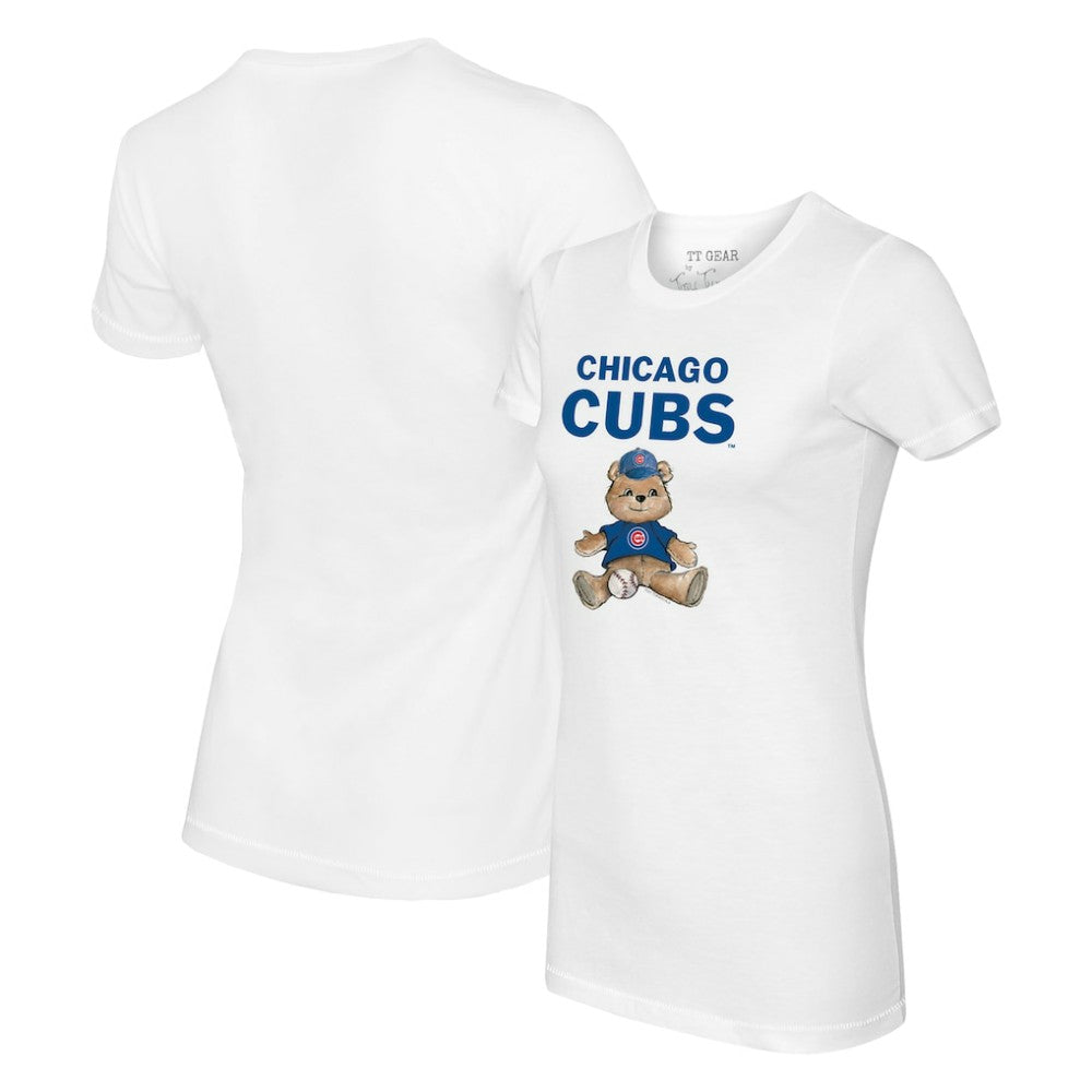 Chicago Cubs Tiny Turnip Women's Teddy Boy T-Shirt discount