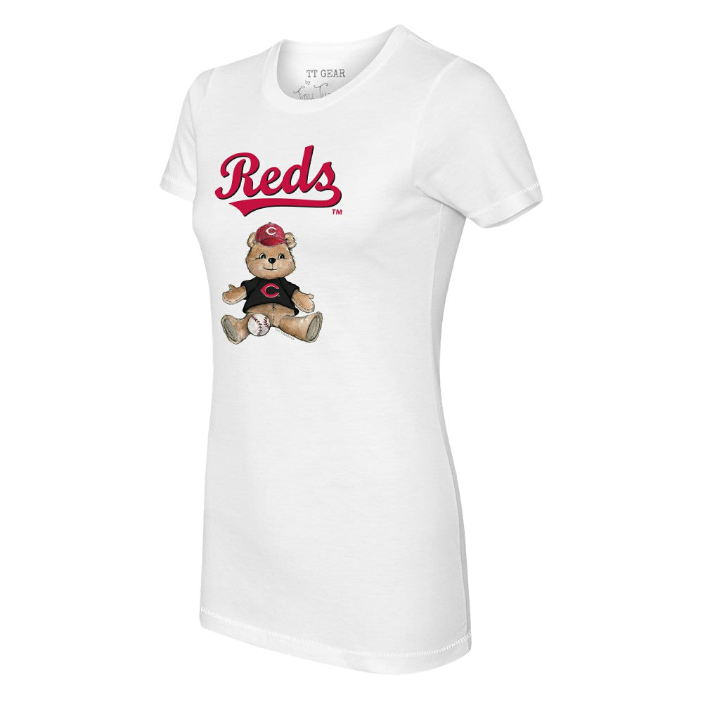 Cincinnati Reds Tiny Turnip Women's Teddy Boy T-Shirt for sale