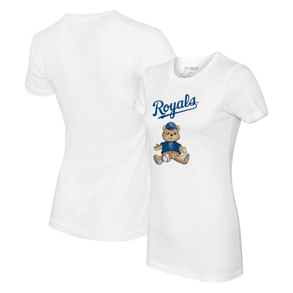 Kansas City Royals Tiny Turnip Women's Teddy Boy T-Shirt On Sale