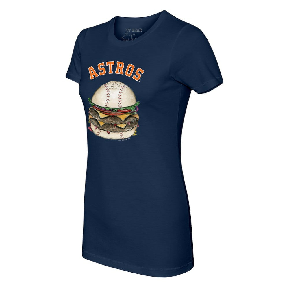 Houston Astros Tiny Turnip Women's Burger T-Shirt discount