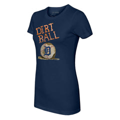 Detroit Tigers Tiny Turnip Women's Dirt Ball T-Shirt Clearance