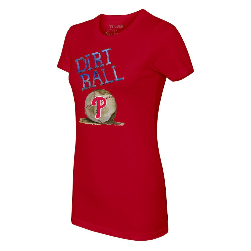 Philadelphia Phillies Tiny Turnip Women's Dirt Ball T-Shirt Clearance