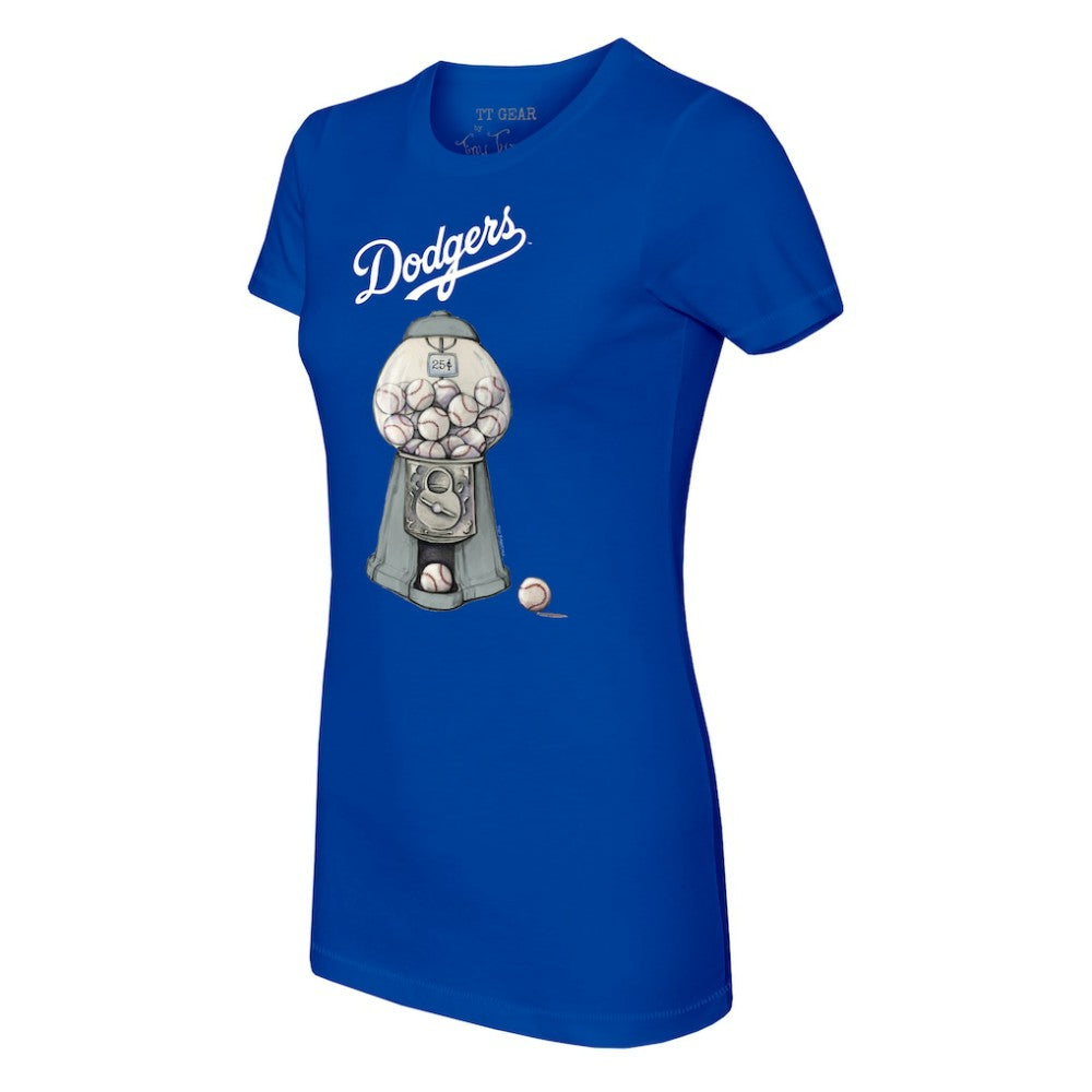 Los Angeles Dodgers Tiny Turnip Women's Gumball Machine T-Shirt Lifestyle