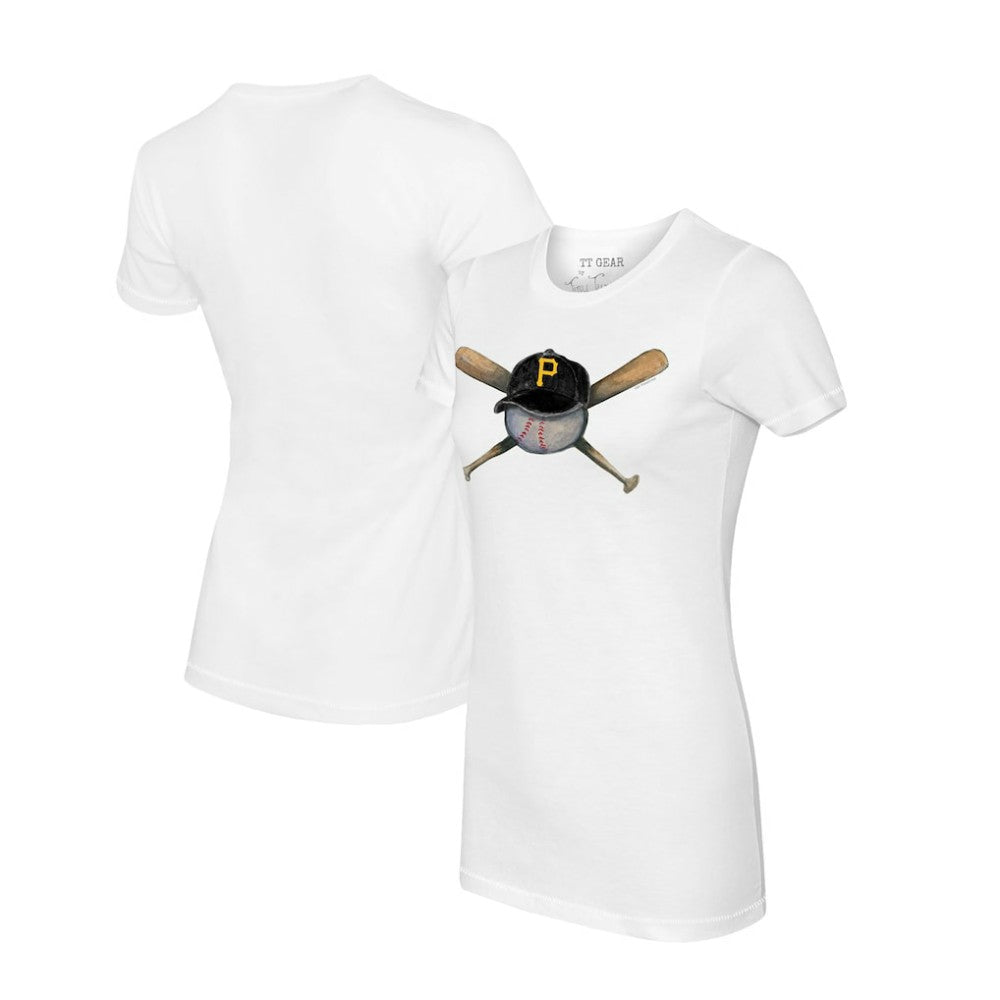 Pittsburgh Pirates Tiny Turnip Women's Hat Crossbats T-Shirt Clearance