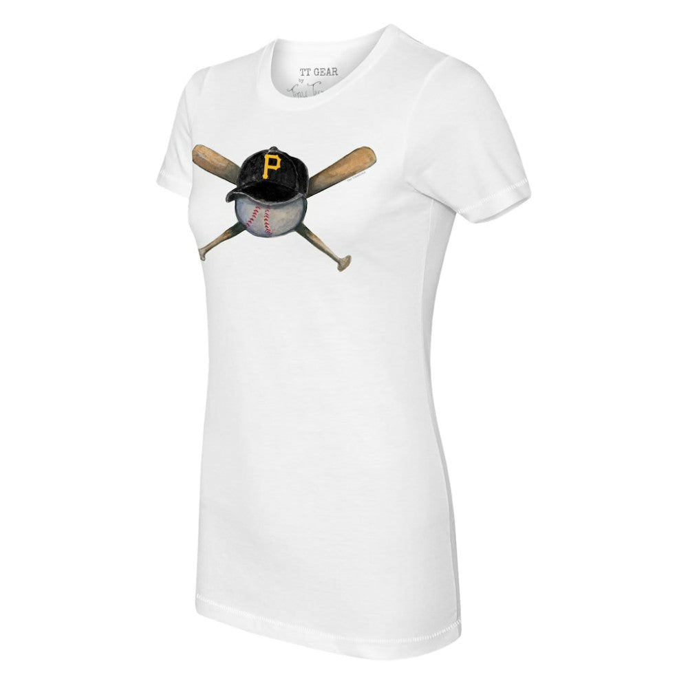 Pittsburgh Pirates Tiny Turnip Women's Hat Crossbats T-Shirt Clearance