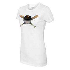Pittsburgh Pirates Tiny Turnip Women's Hat Crossbats T-Shirt Clearance