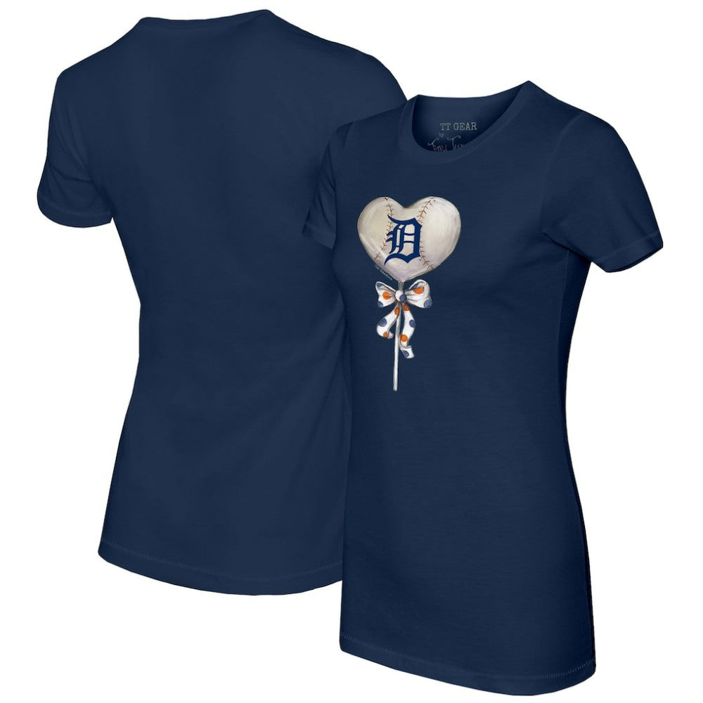 Detroit Tigers Tiny Turnip Women's Heart Lolly T-Shirt discount