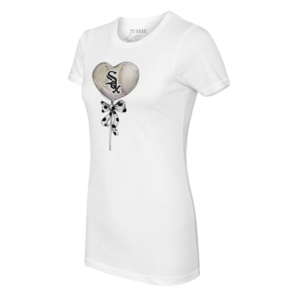 Chicago White Sox Tiny Turnip Women's Heart Lolly T-Shirt Near Me