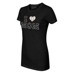 Arizona Diamondbacks Tiny Turnip Women's I Love Mom T-Shirt Lifestyle