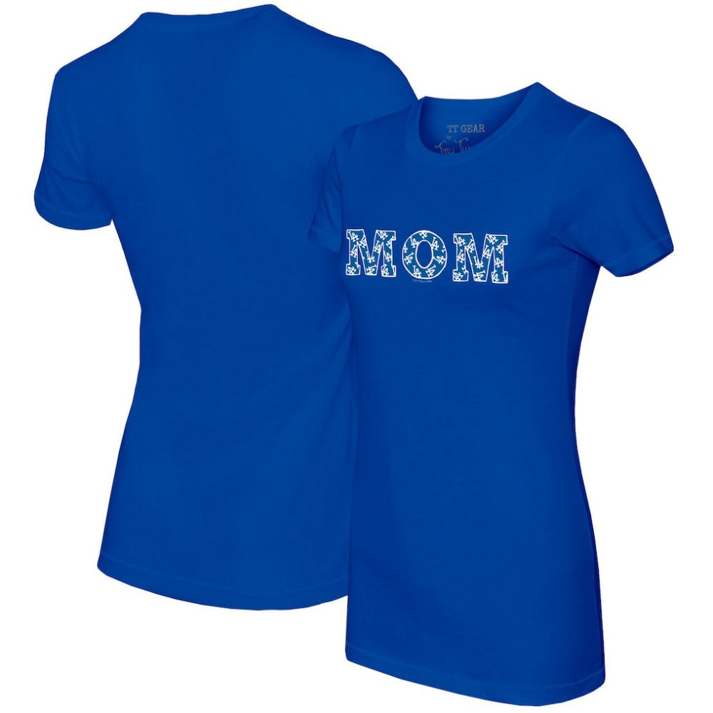 Los Angeles Dodgers Tiny Turnip Women's Logo Mom T-Shirt Sale