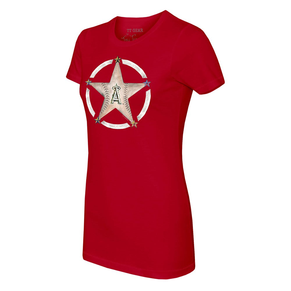 Los Angeles Angels Tiny Turnip Women's Military Star T-Shirt for sale
