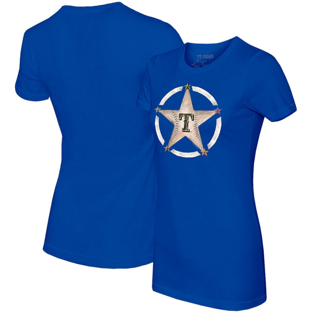 Texas Rangers Tiny Turnip Women's Military Star T-Shirt for sale