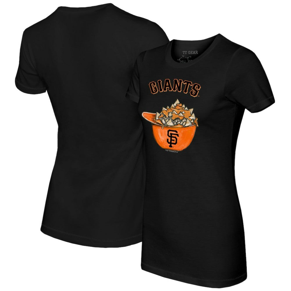 San Francisco Giants Tiny Turnip Women's Nacho Helmet T-Shirt for sale