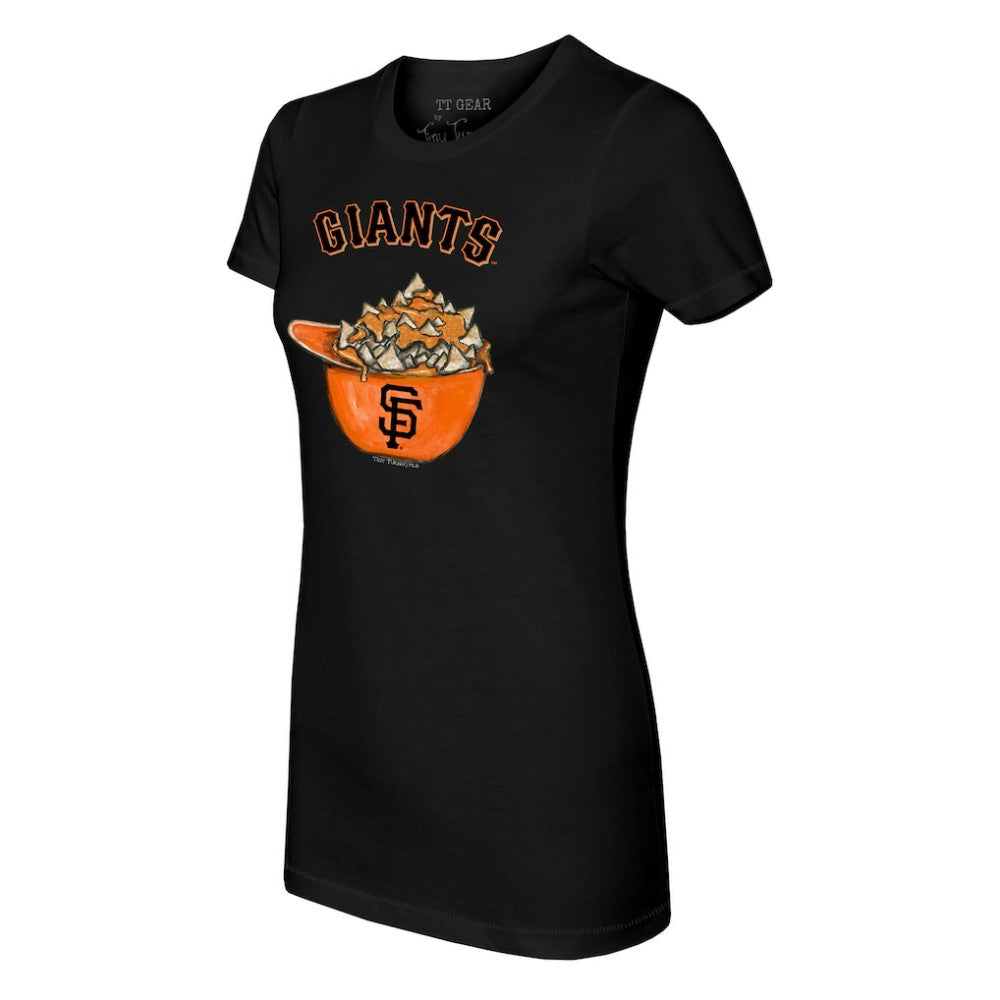San Francisco Giants Tiny Turnip Women's Nacho Helmet T-Shirt for sale