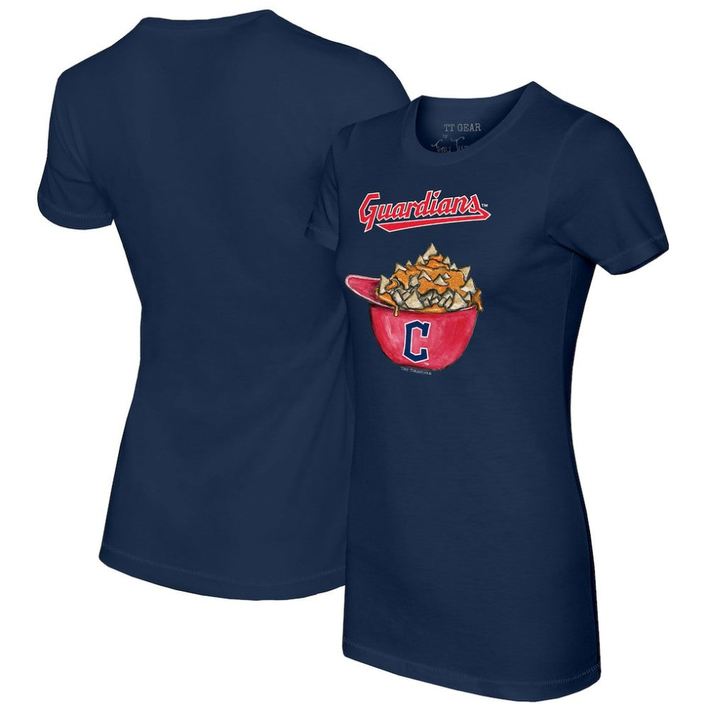 Cleveland Guardians Tiny Turnip Women's Nacho Helmet T-Shirt Clearance