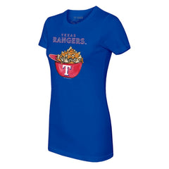 Texas Rangers Tiny Turnip Women's Nacho Helmet T-Shirt for sale