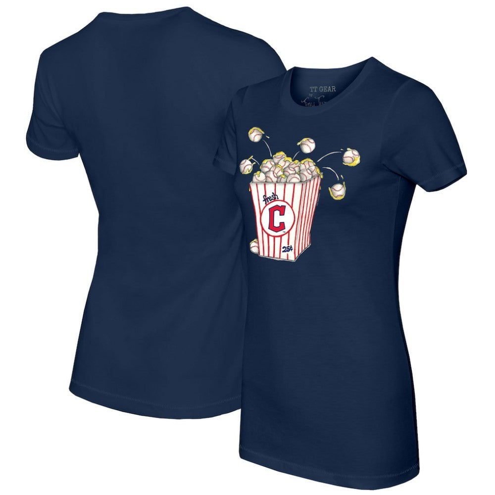 Cleveland Guardians Tiny Turnip Women's Popcorn T-Shirt Clearance