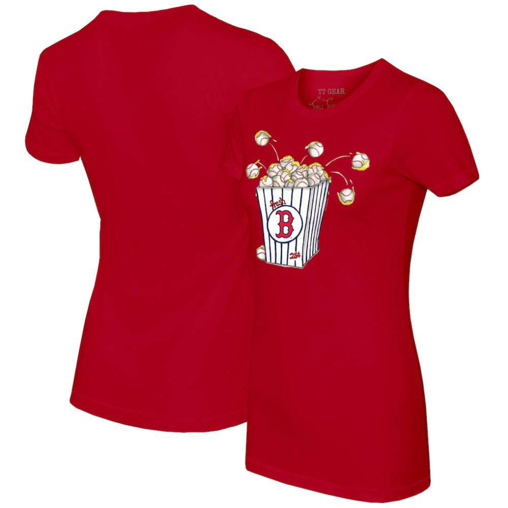 Boston Red Sox Tiny Turnip Women's Popcorn T-Shirt Online