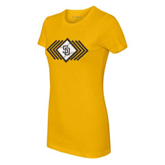 San Diego Padres Tiny Turnip Women's Prism Arrows T-Shirt discount
