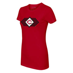 Cincinnati Reds Tiny Turnip Women's Prism Arrows T-Shirt Sale