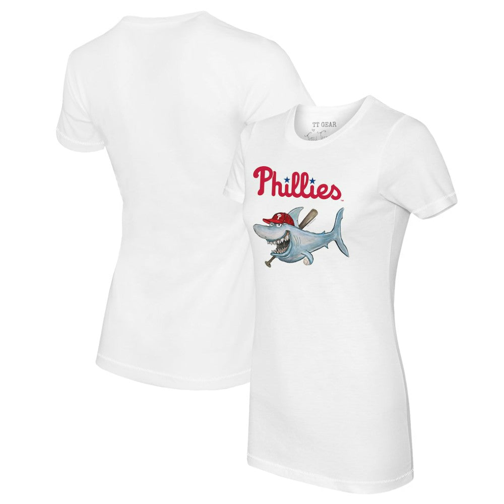 Philadelphia Phillies Tiny Turnip Women's Shark Logo T-Shirt Sale
