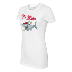 Philadelphia Phillies Tiny Turnip Women's Shark Logo T-Shirt Sale
