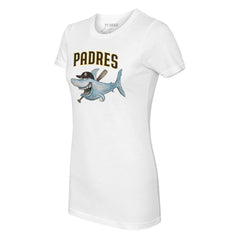 San Diego Padres Tiny Turnip Women's Shark Logo T-Shirt Lifestyle