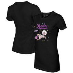 Cincinnati Reds Tiny Turnip Women's Space Unicorn T-Shirt Online