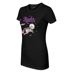 Cincinnati Reds Tiny Turnip Women's Space Unicorn T-Shirt Online