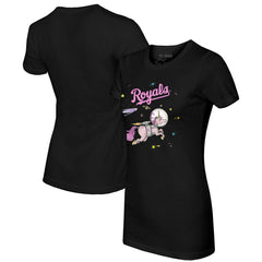 Kansas City Royals Tiny Turnip Women's Space Unicorn T-Shirt Sale