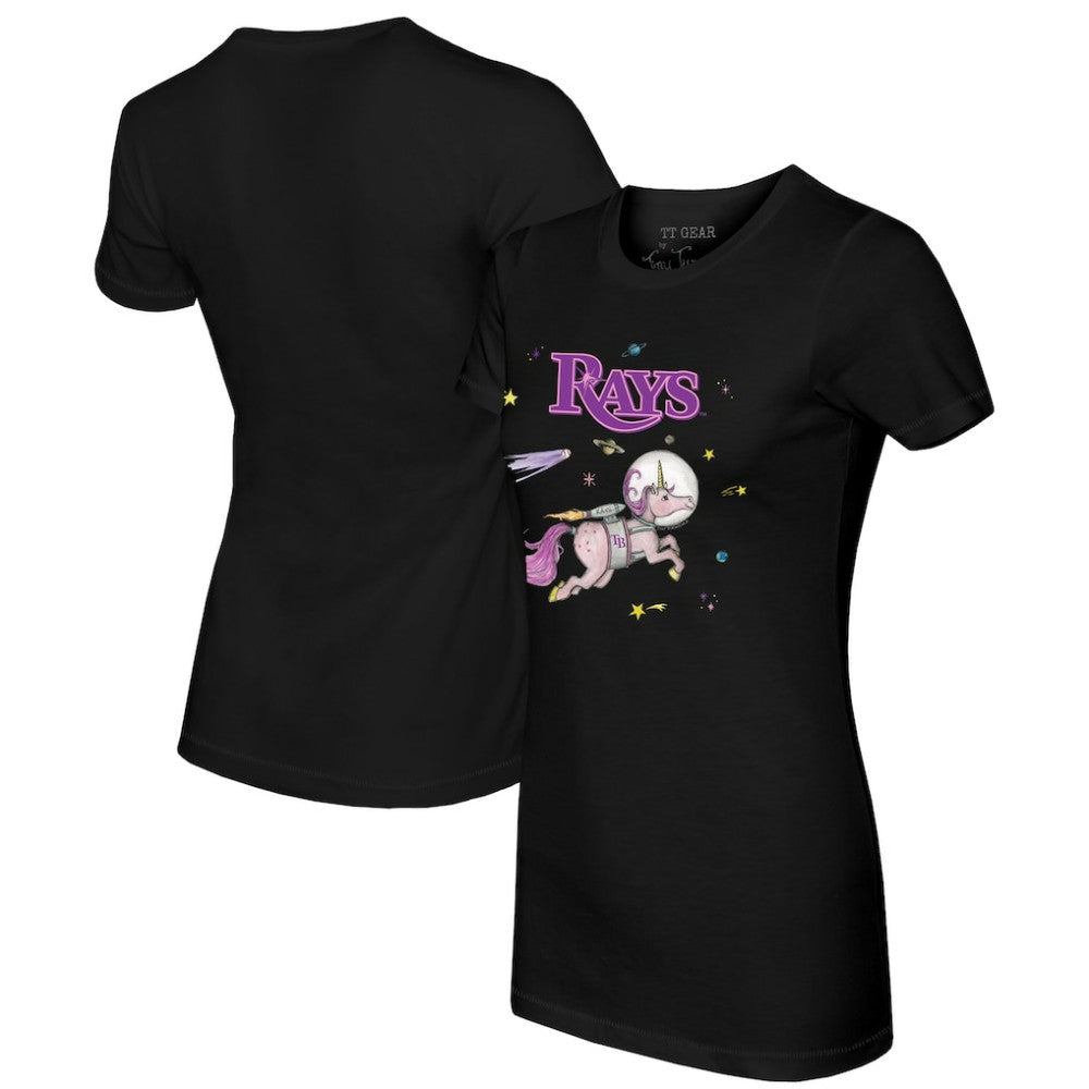 Tampa Bay Rays Tiny Turnip Women's Space Unicorn T-Shirt Sale