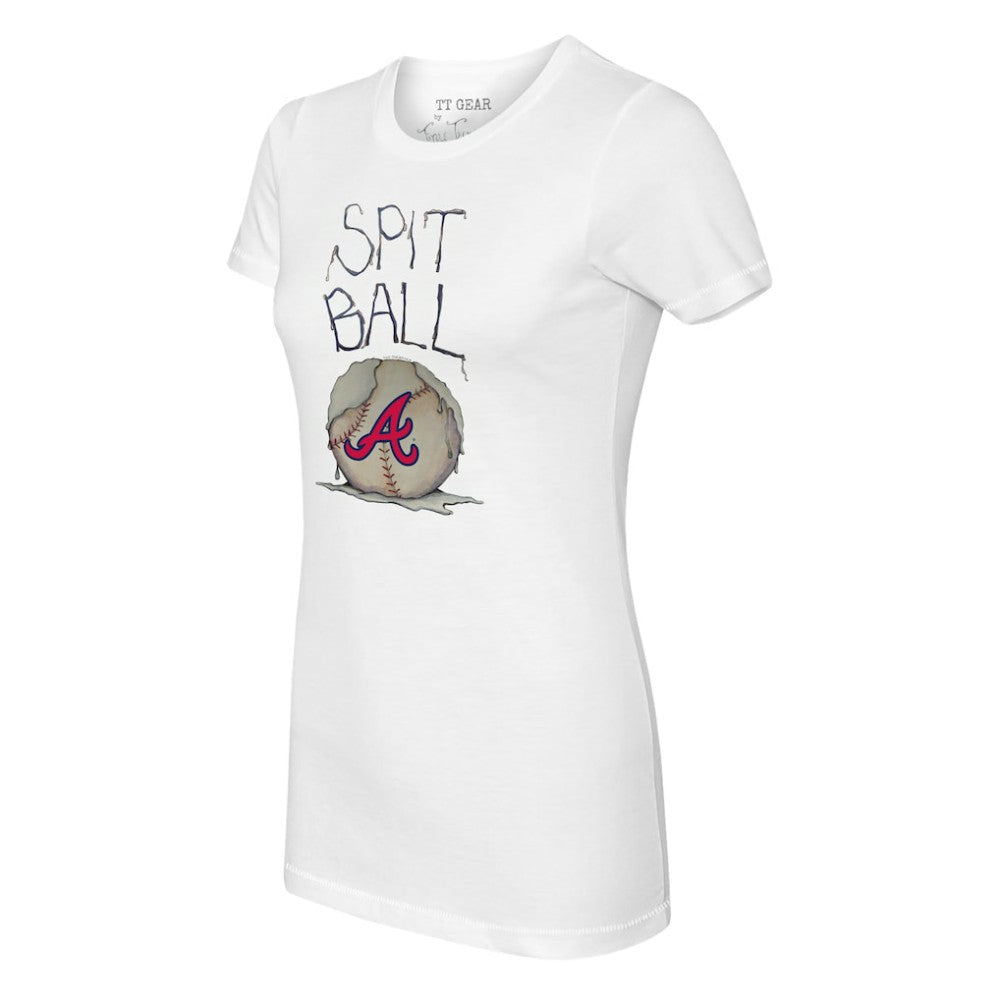 Atlanta Braves Tiny Turnip Women's Spit Ball T-Shirt Online