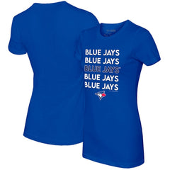 Toronto Blue Jays Tiny Turnip Women's Stacked T-Shirt Sale