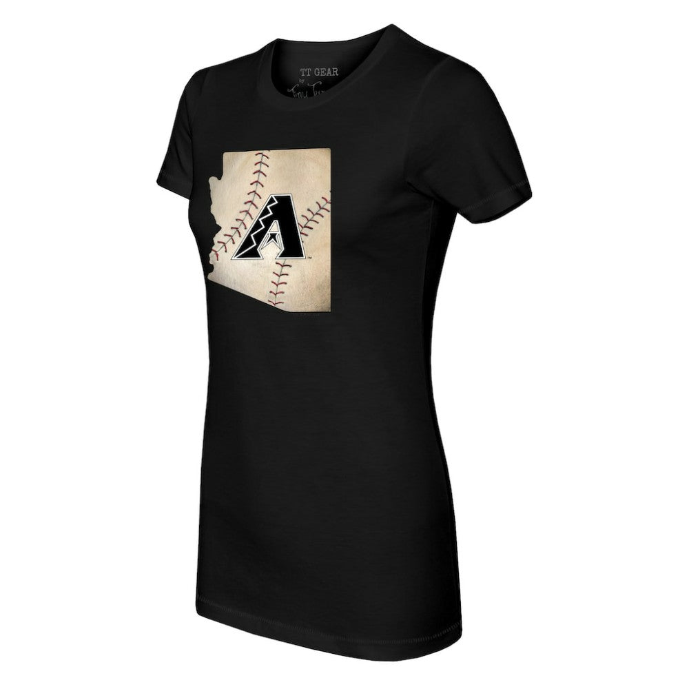 Arizona Diamondbacks Tiny Turnip Women's State Outline T-Shirt for sale