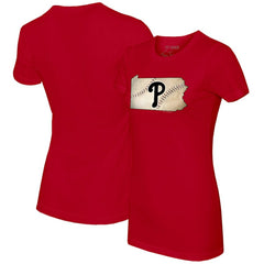 Philadelphia Phillies Tiny Turnip Women's State Outline T-Shirt discount