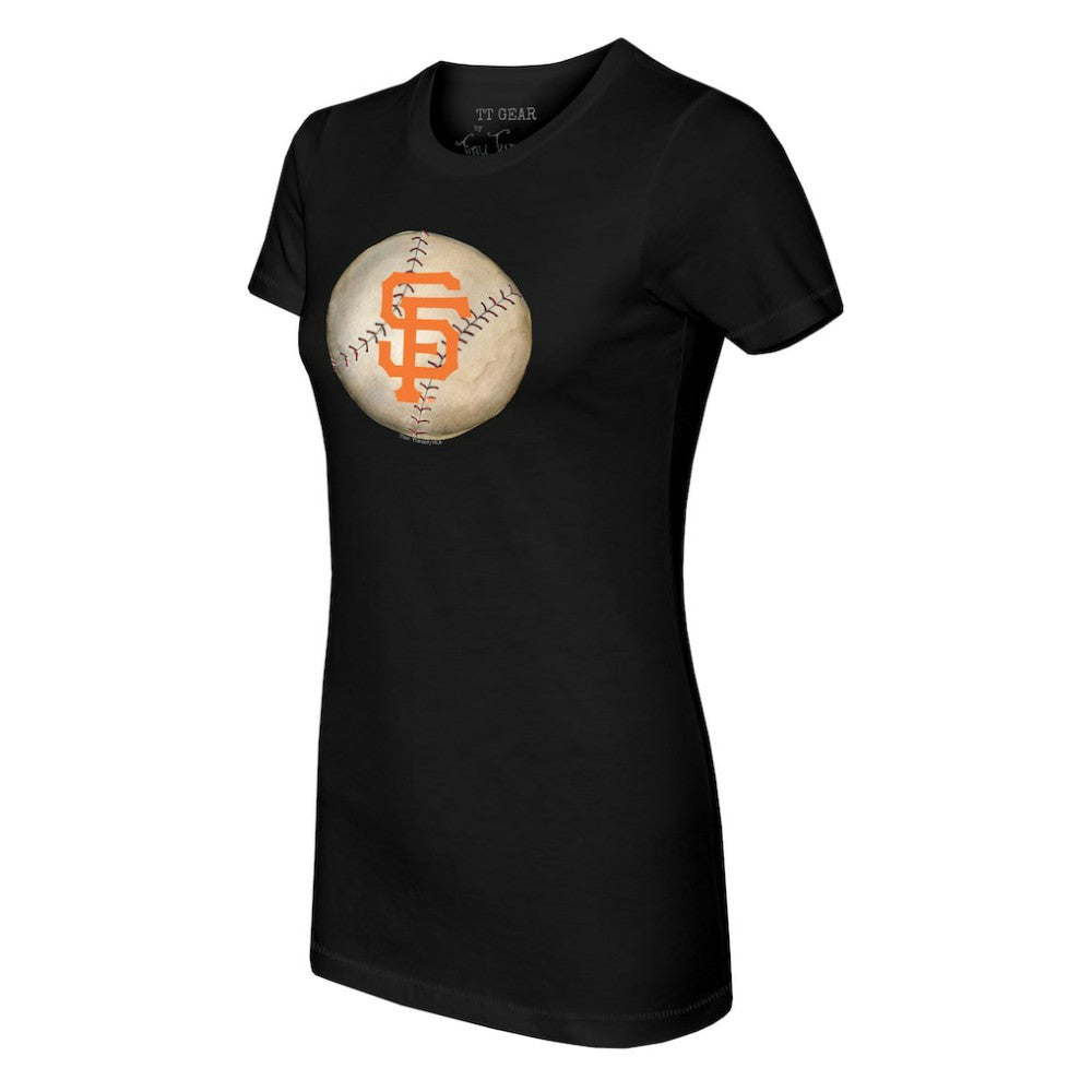 San Francisco Giants Tiny Turnip Women's Stitched Baseball T-Shirt Lifestyle
