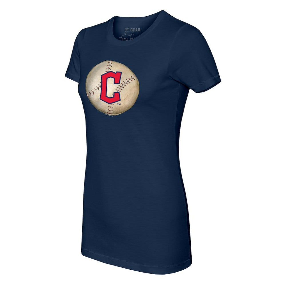 Cleveland Guardians Tiny Turnip Women's Stitched Baseball T-Shirt discount