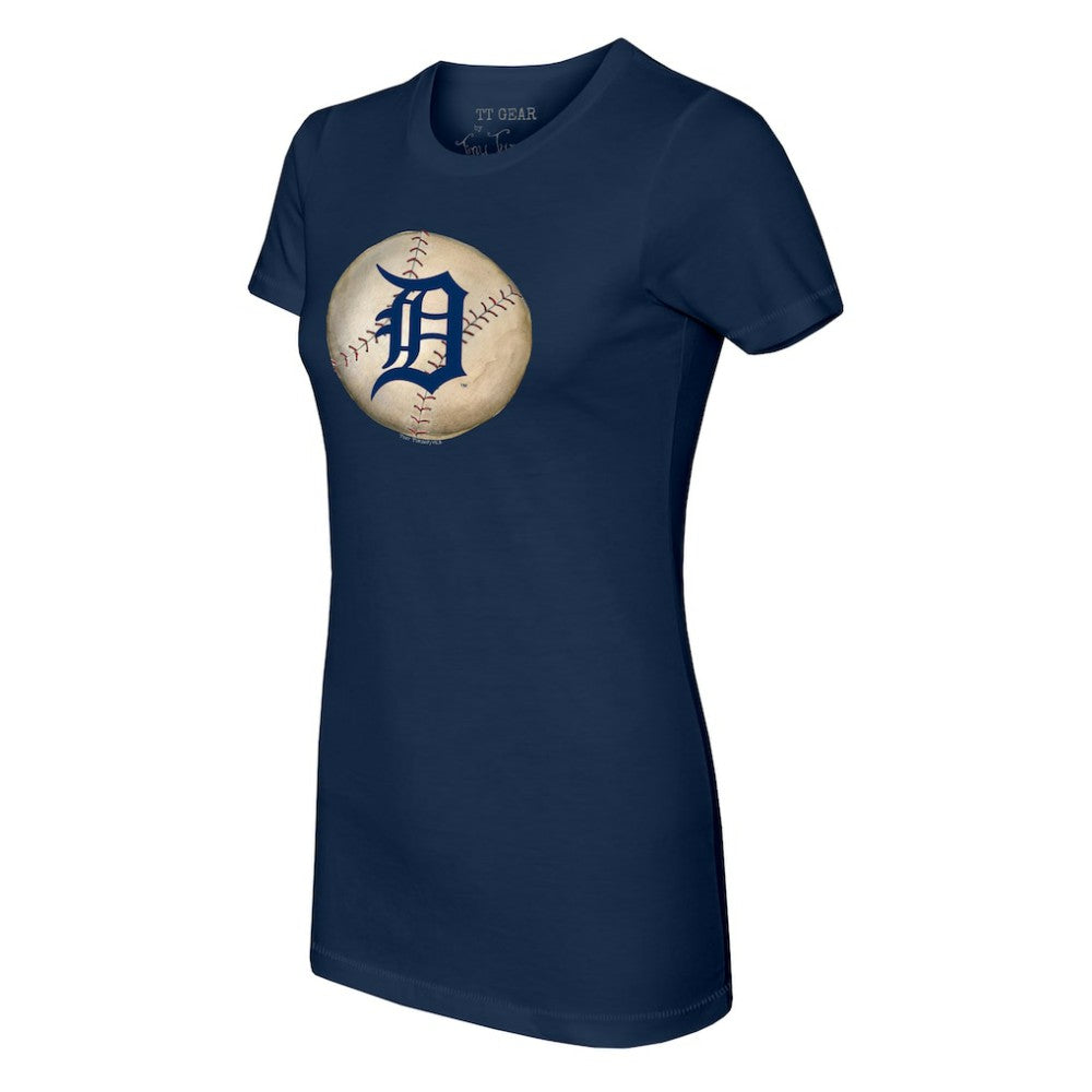 Detroit Tigers Tiny Turnip Women's Stitched Baseball T-Shirt Lifestyle