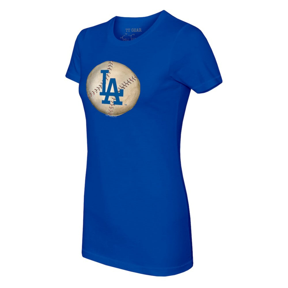 Los Angeles Dodgers Tiny Turnip Women's Stitched Baseball T-Shirt Near Me