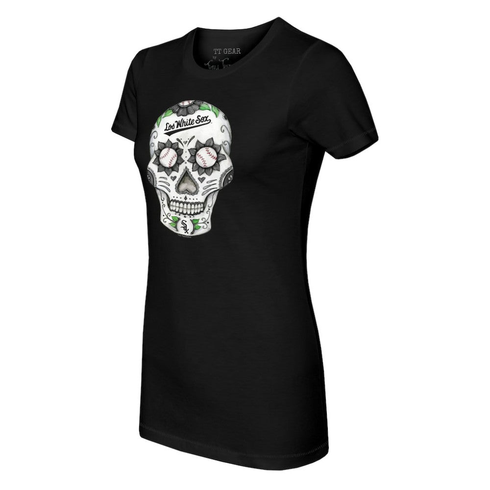 Chicago White Sox Tiny Turnip Women's Sugar Skull T-Shirt Sale