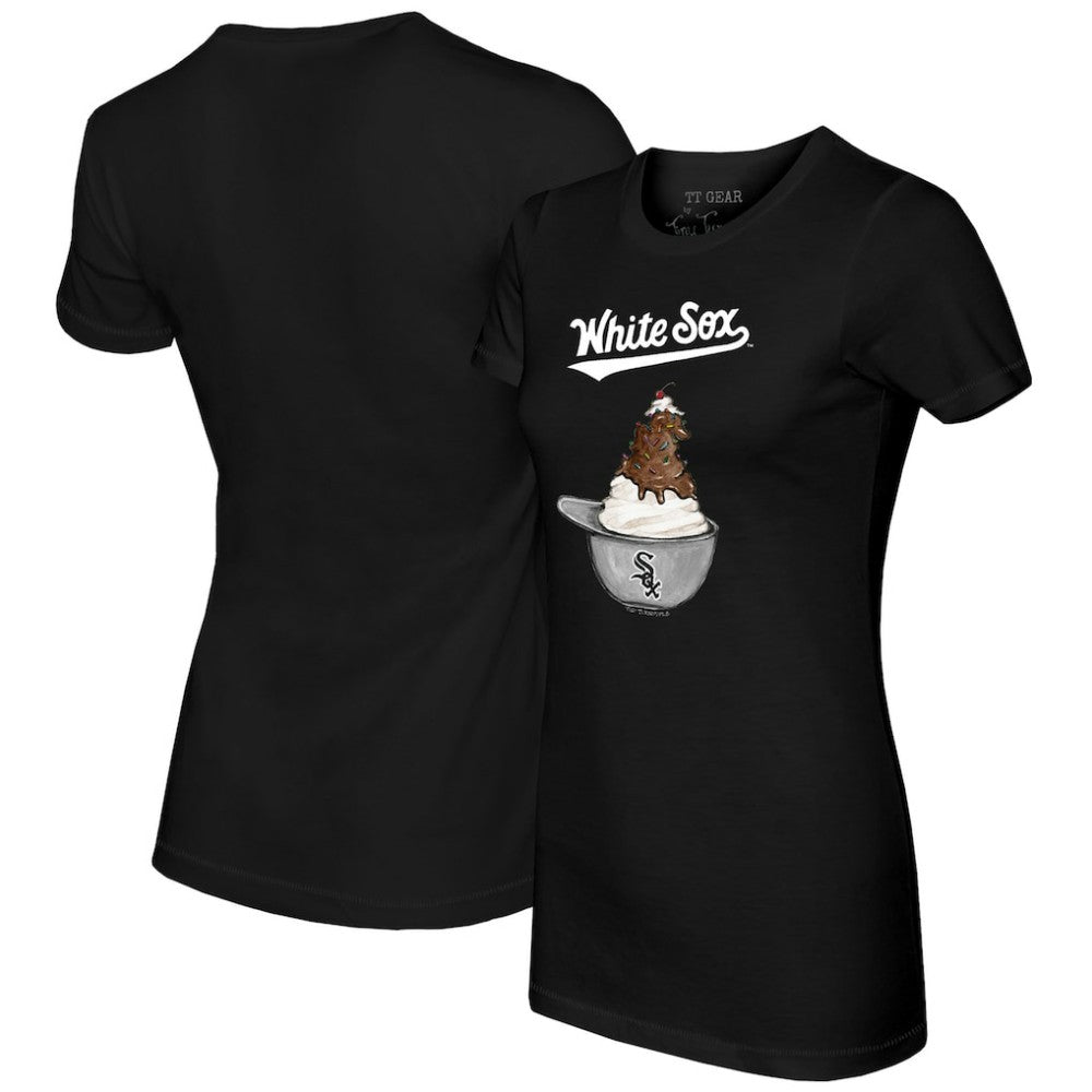 Chicago White Sox Tiny Turnip Women's Sundae Helmet T-Shirt Online