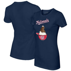 Washington Nationals Tiny Turnip Women's Sundae Helmet T-Shirt Lifestyle