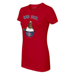 Boston Red Sox Tiny Turnip Women's Sundae Helmet T-Shirt Online