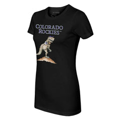 Colorado Rockies Tiny Turnip Women's TT Rex T-Shirt On Sale