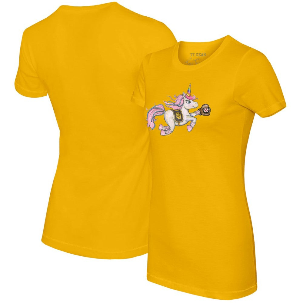 San Diego Padres Tiny Turnip Women's Unicorn T-Shirt Sale