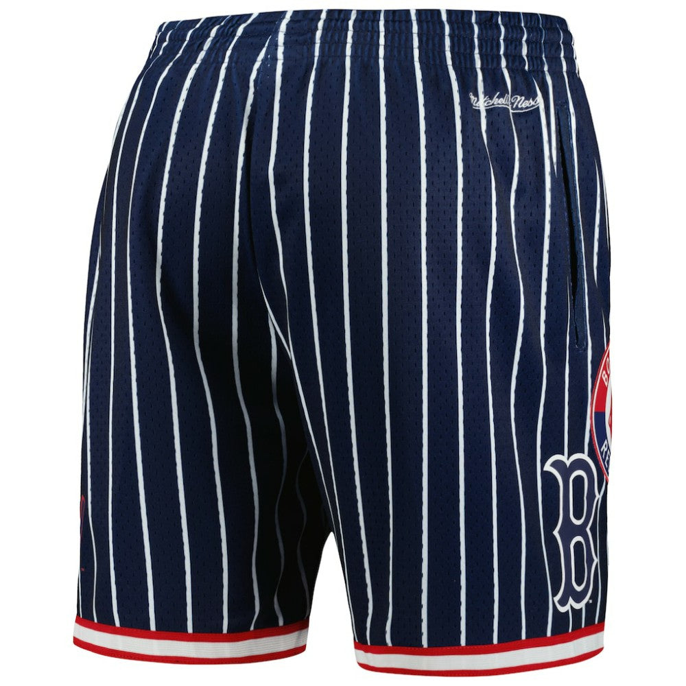 Boston Red Sox Mitchell & Ness Cooperstown Collection 2004 World Series City Collection Mesh Shorts for sale